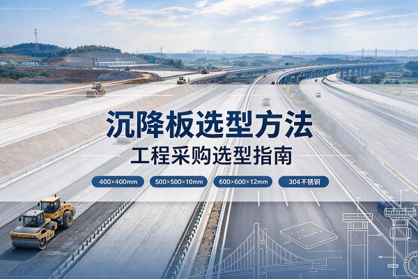 大埔沉降板选择方法