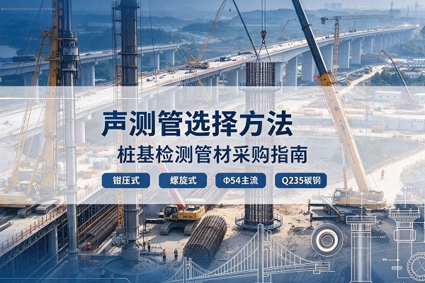 大埔声测管选型标准