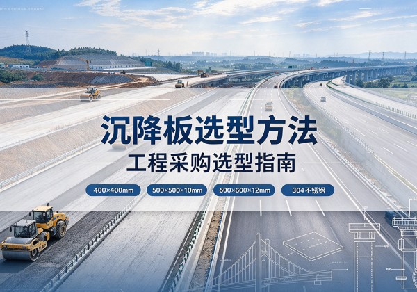 大埔沉降板选择方法