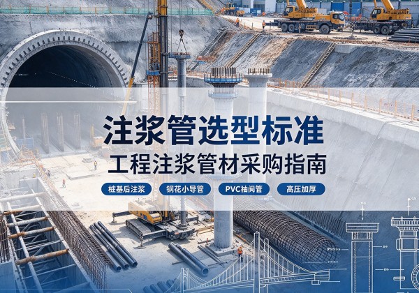大埔注浆管选型标准